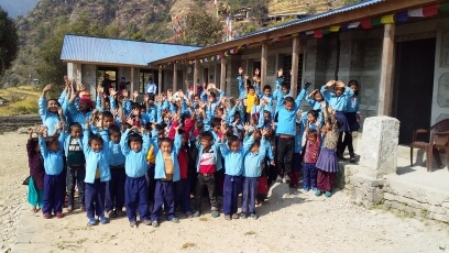 Ladap school and children